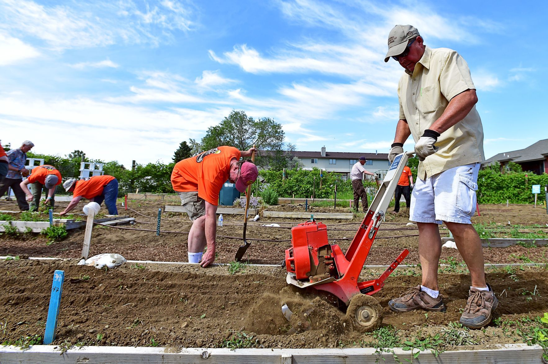 United Methodist Church volunteers